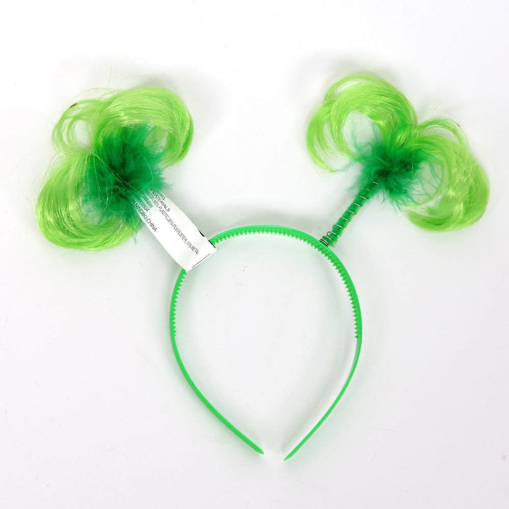 Patricks St Colorful Day Irish Themed Headband Featuring Adorable Design Shamrock
