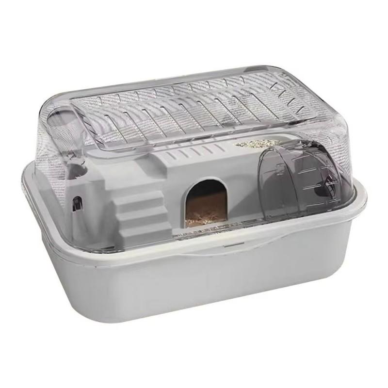 Клетка для хомяка очень большая и дешевая многофункциональная клетка для хомяка акриловая плюс двухслойная делюкс прозрачный верхний свет клетка для питомца