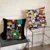 Funny S-South-P-Park Anime Pillow Case Square Pillow Bedroom Sofa Leisure Comfort Cushion Car Living Room Home Decoration