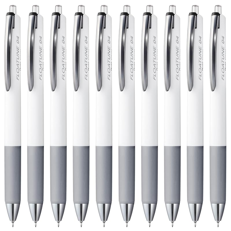 

Pentel oily ballpoint pen flow tune 0.4mm black 10 pieces BZN204-A
