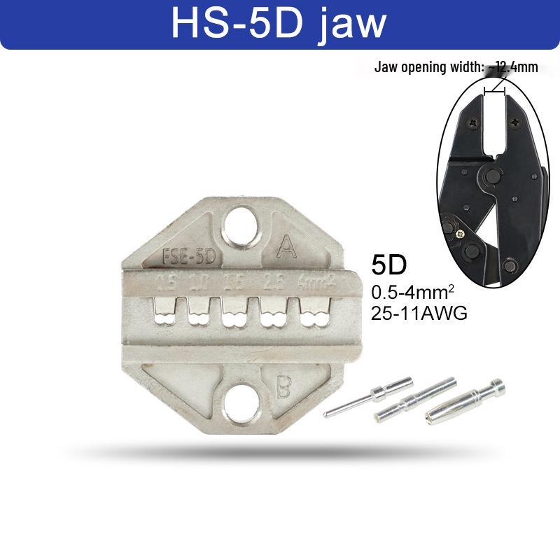 HS High-Precision Ratchet Crimping Pliers for Pin, Bare, and Pre-insulated Terminals