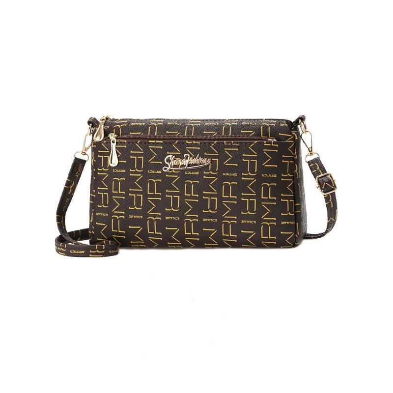 Summer Crossbody Bag, Monogram Bag for Middle-aged and Elderly Mothers, Single-shoulder Mobile Phone Bag, Women's Bag