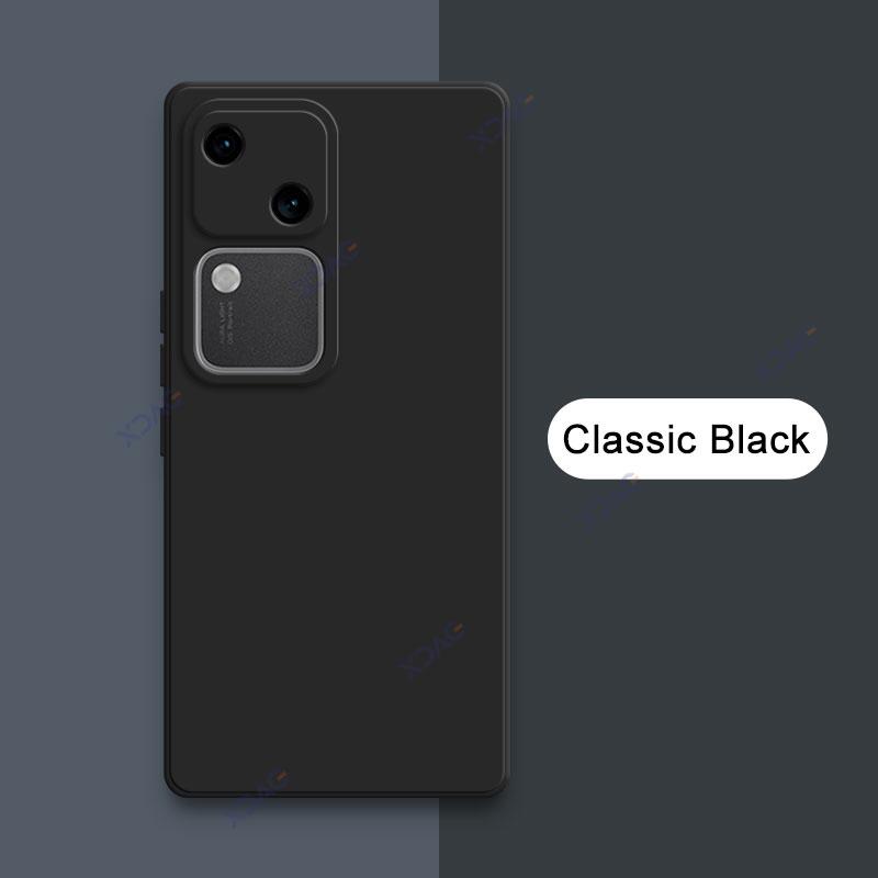 

Квадратный жидкий силиконовый чехол для телефона VIVO V30 5G глобальная версия VIVOV30 V 30 полный защитный мягкий противоударный чехол VIVO V30