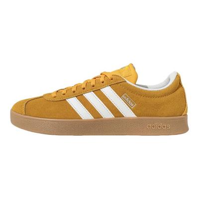 VL Court Classic Giallo Bianco Gomma Scarpe da Ginnastica Unisex Calzature-Bianco JS4593