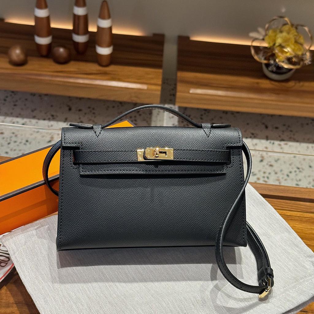 Μια Γενιά Τσάντας Hermès Birkin Μίνι Τσάντα Χειρός Βραδινή Τσάντα Υψηλής Ποιότητας Γνήσιο Δέρμα Τσάντα Ώμου Μικρή Τσάντα Γυναικεία