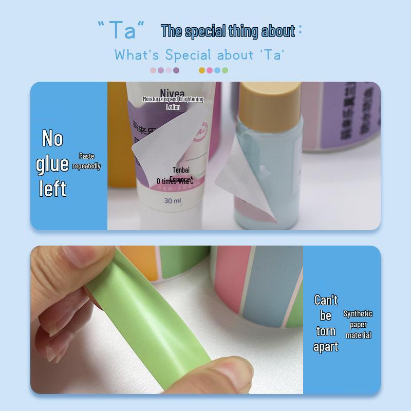 Durable Waterproof Thermal Labels: Five-Proof, Self-Adhesive, Colored Synthetic Stickers
