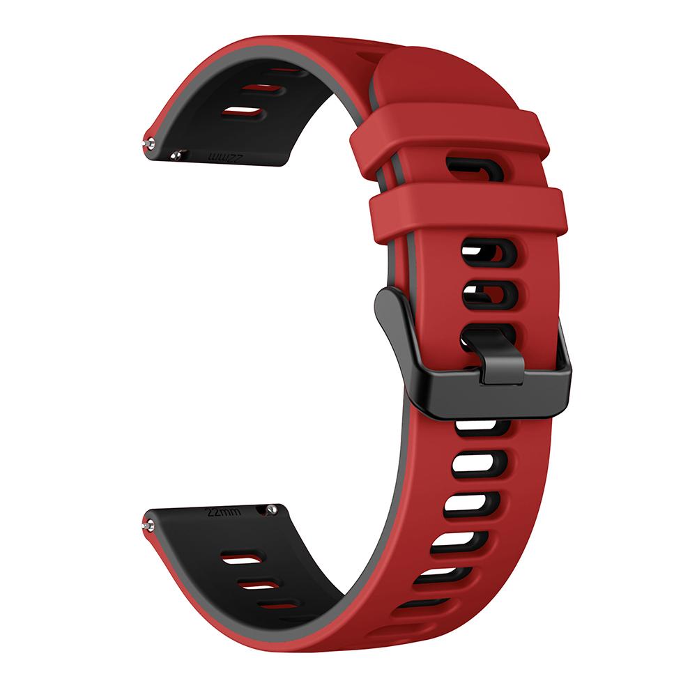 22mm Silicone Strap For Xiaomi Watch Color Sport Replacement Watchband for Huami Amazfit GTR 3 GTR 47mm Pace Stratos 3 2 2S