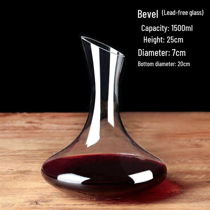 Luxury Crystal Glass Wine Decanter