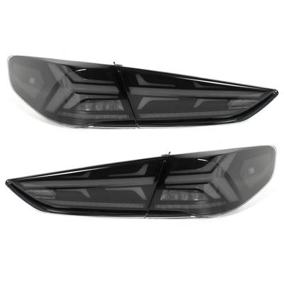 Pełne LED Dynamiczne Zespoły Lamp Tylnych Dymione Soczewki Pasują do Hyundai Sonata 9 2018?2019