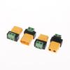 XT60 Male Female To 2Pin Terminal Adapter Solderless Charging Connector For UAV Balance Charger Solar Panel Model Devices
