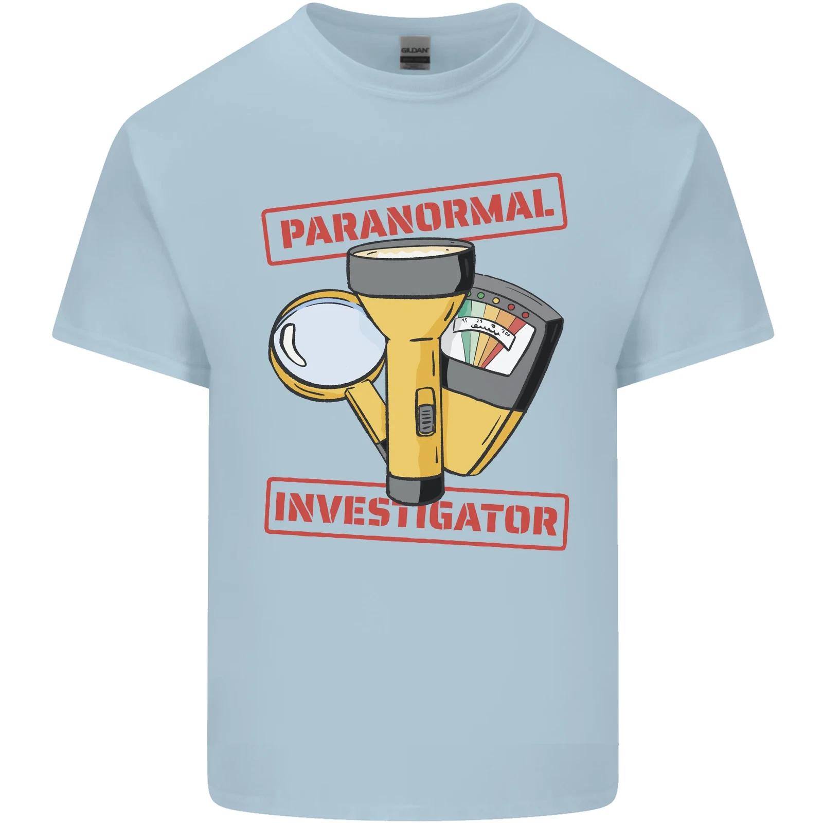 Paranormal Activity Investigator Halloween Kids T-Shirt Childrens 2XL