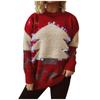 Women's Autumn/Winter Fashion Christmas Sweater Round Neck Long Seeve Sweater