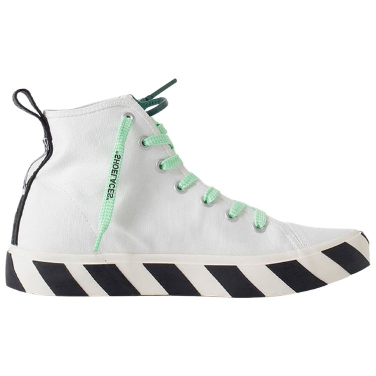 Off-White Vulc Sneaker Mid White Navy Men Sneakers OMIA119F22FAB001-0146