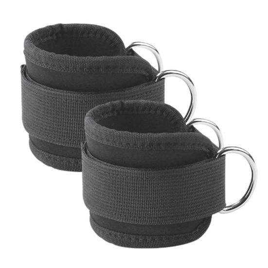 Manşetli Ayak Bileği Direnç Bantları Kadın Bacak ve Kalça Egzersiz Bantları Kickback'ler için Kalça Antrenman Ekipmanları Kalça ve Basen Çalışması