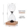 Magnetic Hourglass Quicksand Desktop Ornament - Creative Sandglass Timer Decoration
