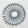 50PCS Double Headed Steel Galvanized Nail Invisible with Accessories Skirting Wire Nail Sturdy Headless Nail Decoration Work