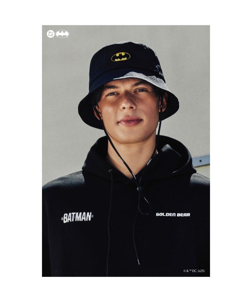 Goldeunbeeo (U)(Golden Bear X Batman) Batman Logo Graphic Bucket Hat G6Rax25021Bkx