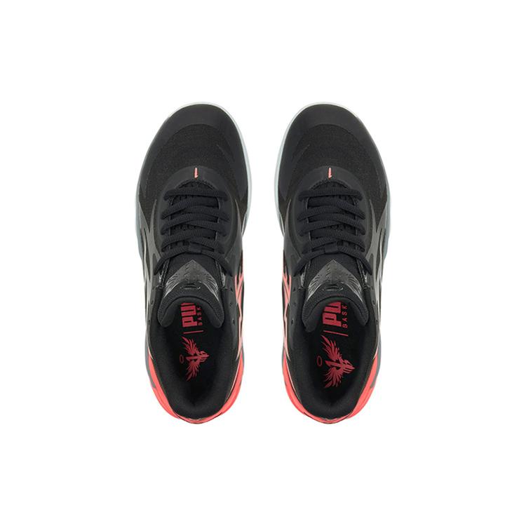 Nuevo Puma LaMelo Ball MB.02 Puma Negro Resplandor Atardecer Hombre 378287-01