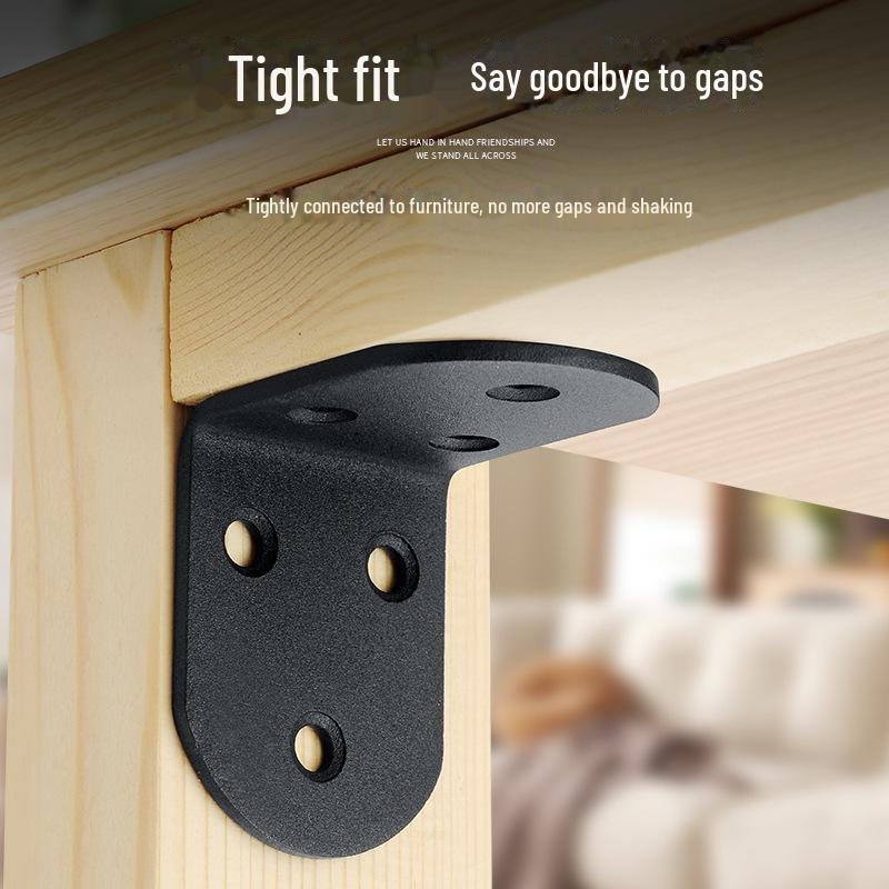 L-förmiger Regalträger aus Edelstahl, 90-Grad-Rechtwinkelverbinder