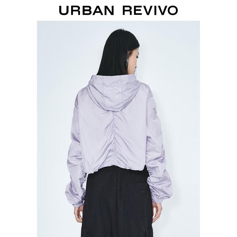 UR Women's Casual Hooded Drawstring Jacket