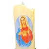 Candle Lamp Pillar Light Prayer Waterproof LED, LED Tea Lights Artificial for Porch