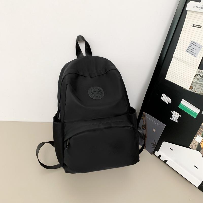 School Bag Fashionable Student School Bag Simple Female Junior High School Student College Student Backpack Tide