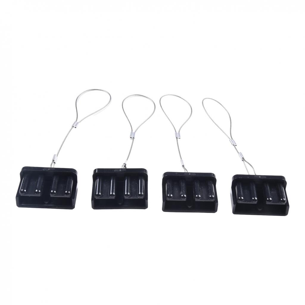 4pcs Dust Cover Big Truck Cap Connector Dust Cap For 50AMP/120A/175A For Battery