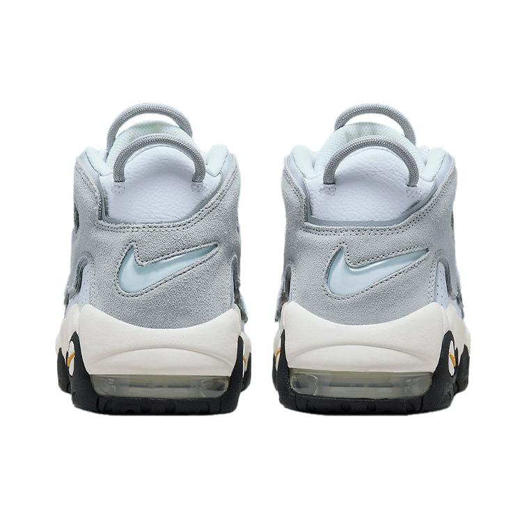 New Nike Air More Uptempo Wolf Grey Solar Flare DZ4516-100