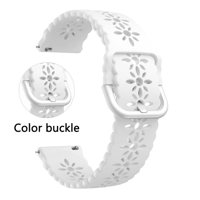 20mm Silicone Band For Amazfit GTS/2/2e/3/4/GTS2 Mini/GTR 42mm Sport Watch Bracelet Amazfit Bip U 3 Pro Strap Watchband Correa