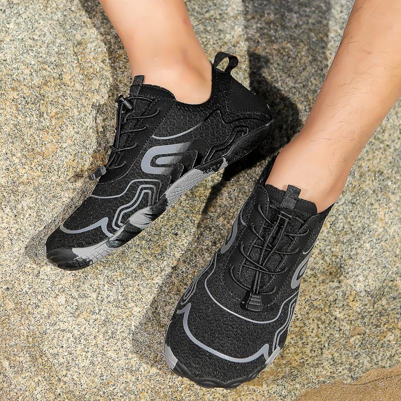 Men Minimalist Trail Running Shoes Wide Toe Box Optimal Barefoot-Feel Women Barefoot Running Shoes Cross-Trainer Zero Drop Sole