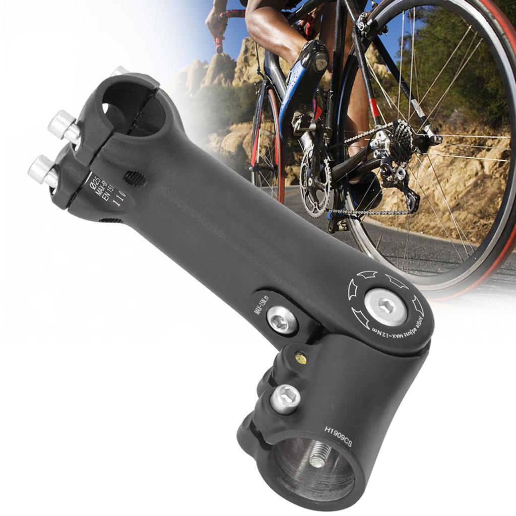 Aluminium Alloy Bicycle Stem Increased Adjustable Mountain Bike Extender Adapter Riser Accessory25.4x110