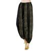 Tassel Belly Dance Pants Sequin Loose Pants Fashion Show Costumes  Women
