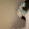 Flower Hair Claw Plastic Side Hairgrips Elegant Hairpins  Parties