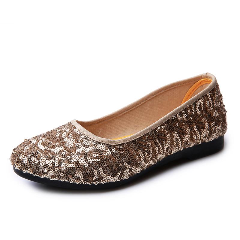 Pantofi casual cu paiete