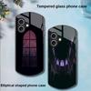 The Dark House For Apple IPhone 16 11 13 15 14 Pro Max 12 Mini 7 8 Plus XR X XS SE Elliptical Shaped Tempered Glass Phone Case