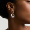 Irregular Geometric Earrings Design Sense Popular Gold Steel Color Electroplating 18K Gold Color Retention