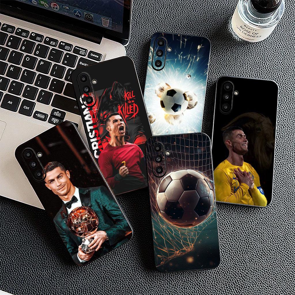 Phone Cover for Motorola Moto Edge 70 60 Fusion NEO Pro G Stylus G56 G96 G04 G05 20 Case  Soccer No7 King CR7s Football No 7