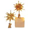 Christmas Tree Topper Lighted Twinkling Star Holiday Tree Top  Art Decoration