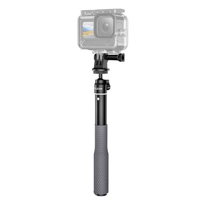 TELESIN WSS-001 25.7-inch Portable Selfie Stick Rust-proof 360 Degrees Rotatable Aluminum Alloy 3 Sections