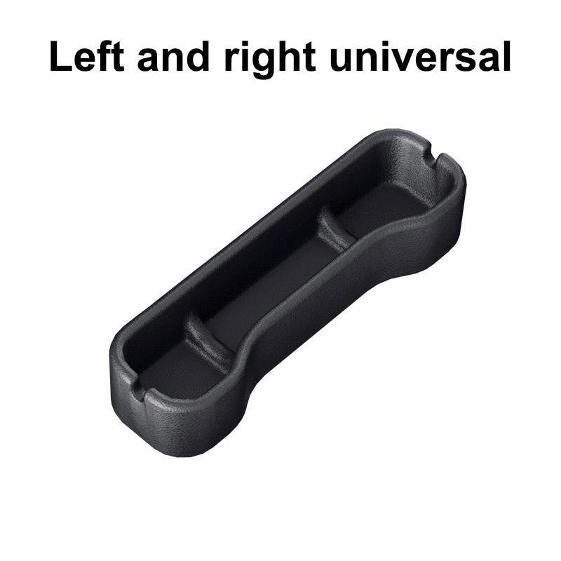 

2025 New Double Water Cup Car Seat Seam Storage Box Creative Car Storage Accessories чёрный