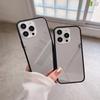 New black mirror for Apple 17PRO mobile phone sheath case refreshing women anti-drop 17 foreign trade Europe beautiful woman 16P