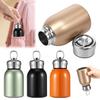 300ML Stainless Steel Vacuum Flask Portable Lifting Ring Mini Thermos Cup Travel Car Insulated Cup Leak-Proof Water Bottle