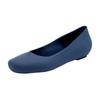 2023 Summer Women's Solid Color Waterproof Jelly Sandals - Thick-Soled, Shallow Mouth, Closed Toe