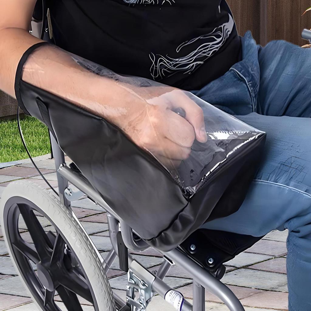 Dustproof Electric Wheelchair Joystick Cover Waterproof Wheel Chair Joystick Protector For Handicapped Seniors Elderly Walking