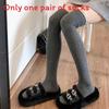 Girl Over Knee Socks With Thickened Acrylic Material For Winter Warmth And Casual Style