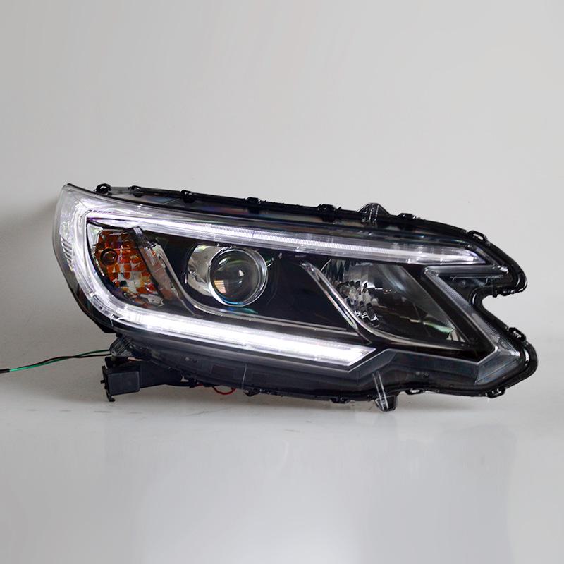 Laser Headlight Assembly: Upgraded Bi-Beam Bi-Lens DRL for 15-17 CRV