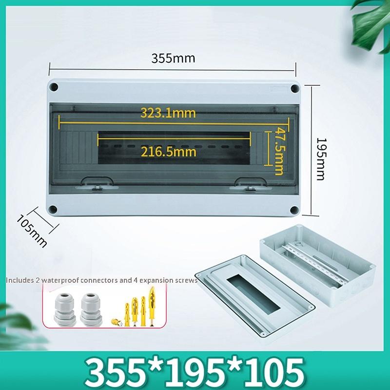 Waterproof Mcb Panel Box For Circuit Breaker Distribution Box With Breaker Panel Box Set