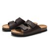 Spring and Summer New Products Men's Cork Slippers Men's Cool Slippers Velcro Beach Shoes