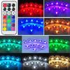 LED Atmosphere Light Underwater Starlight Waterproof Remote Control Candle Light Aquarium Tank Colorful Submersible Light