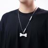 BELLA BOX Simple Design Bone Splicing Pearl Clavicle Chain Necklace Suitable For Men's Daily Party Fashion Jewelry